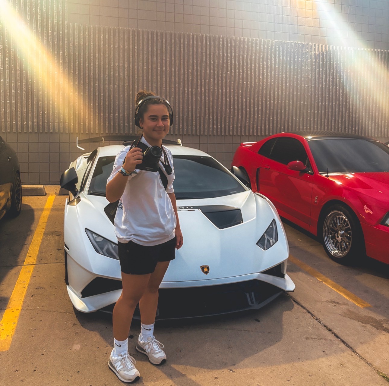 SBZ photographer on location with high-performance cars